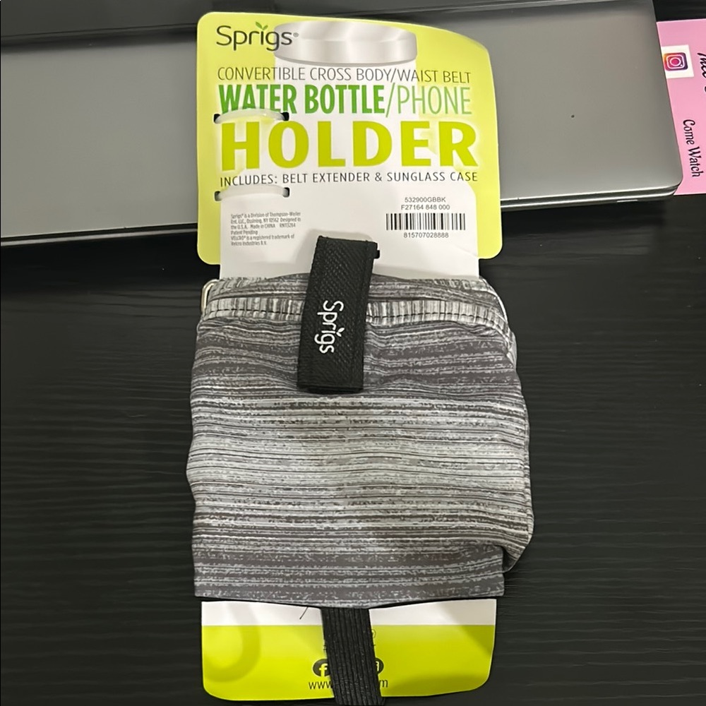 Sprigs Convertible Cross Body Waist Belt Holder